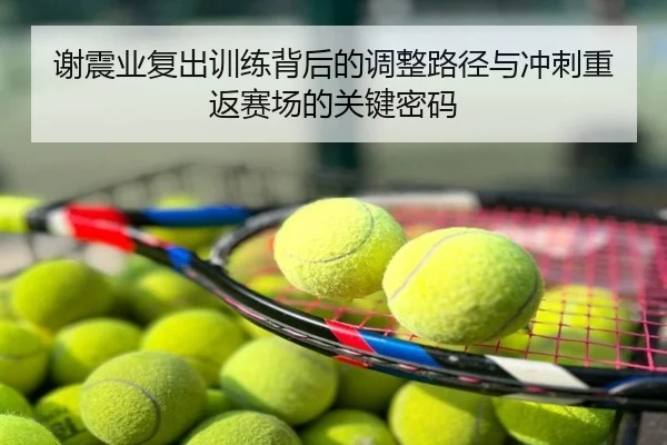 谢震业复出训练背后的调整路径与冲刺重返赛场的关键密码